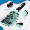 Picture of TaiBest Boar Bristle Hair Brush Set - Dry/Wet Hair Brush Detangler for Fine, Thick, Curly Hair - Curved and Vented Hair Brush for Women, Men or Kids