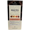 Picture of PHYTO Phytocolor Permanent Hair Color, 5 Light Brown, with Botanical Pigments, 100% Grey Hair Coverage, Ammonia-free, PPD-free, Resorcin-free, 0.42 oz.