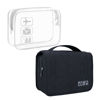 Picture of Lcsmaokin Large Capacity Toiletry Bag Travel Bag with Hanging Hook for Men and Women Waterproof Travel Cosmetic Bag Bathroom Bag,with TSA Approved Zippers Clear Travel Makeup Bag Carry-on