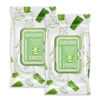 Picture of Body Prescription Makeup Cleansing Wipes - Gentle and Effective Face Wipes, 50 Count (Pack of 2), Aloe Vera
