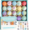 Picture of Kids Bath Bombs with Surprise Inside, 20 Pack Kids Bath Bombs Gift Set, Natural Organic Bubble Bath Kids Foam Bath, Kids Birthday Gifts for Girls Boys