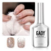 Picture of GAOY Glitter Gel Nail Polish, 16ml Champagne Sparkly Gel Polish, Diamond Shiny UV Gel for Nail Art, Soak Off Nail Polish Home DIY, 2349 Gilded Bubbles