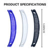 Picture of New 1st Choice Clincher Combs Banana Clips - Hair Grip Comb, Fishtail Ponytail Clamp, Long Hair Accessory for Girls and Women