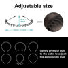 Picture of KELUBATU Women's Metal Hair Bands Men's Headbands Elastic Zigzag Headbands Outdoor Sports Headbands Fashion Simple Anti-Slip Hair Accessories (3 Pack)
