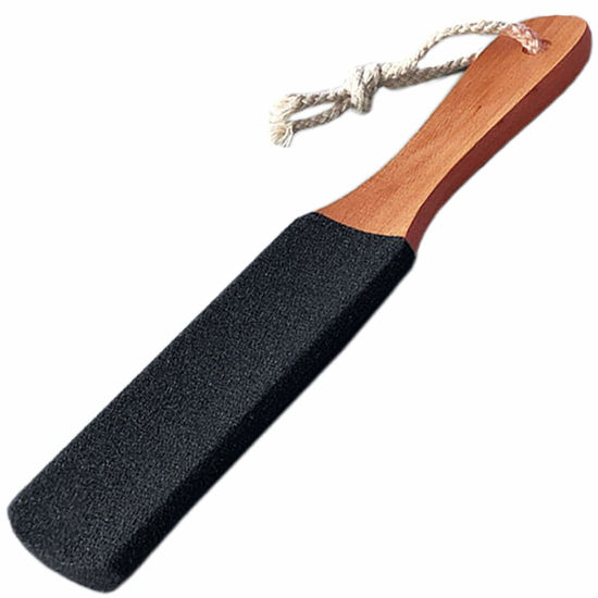 Picture of Kinepi Foot Scrubber Pedicure Foot File Pumice Stone,Professional Pedicure Supplies Callus Remove Cracked Heels,Dead Skin,Corn,Scraper File Foot Care Foot Rasp Massage Brush Tools Kit for Men/Women