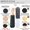 Picture of Kinepi Foot Scrubber Pedicure Foot File Pumice Stone,Professional Pedicure Supplies Callus Remove Cracked Heels,Dead Skin,Corn,Scraper File Foot Care Foot Rasp Massage Brush Tools Kit for Men/Women