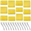 Picture of Self Grip Hair Rollers Curlers Set - 24 Pieces with 3 Sizes (4 Jumbo, 4 Large & 4 Medium) and 12 Clips for All Hair Types