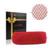 Picture of Unifab African Net Sponge Authentic Real African Exfoliating Net Bath Sponge Wash Cloth Exfoliating Washcloth African Net Cloth Body Scrubber for Shower Red