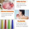 Picture of Unifab African Net Sponge Authentic Real African Exfoliating Net Bath Sponge Wash Cloth Exfoliating Washcloth African Net Cloth Body Scrubber for Shower Red