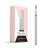 Picture of MelodySusie 2.1mm Nib Shape Cuticle Clean Nail Drill Bit 3/32'', Professional Safety Carbide Diamond Under Nail Cleaner for Cuticle Dead Skin Nail Prepare, Beginners Bits, Series Bit-S, Fine