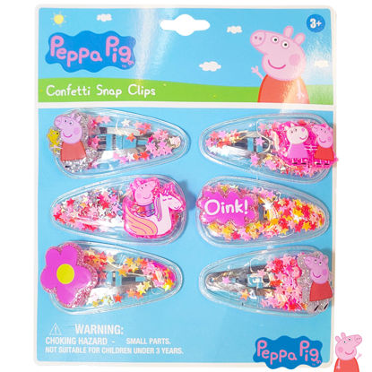 Picture of Luv Her Toys For Girls, 6pc Cute Hair Clips For Girls with Favorite Character Charms, Gifts Magical Confetti Hair Clips for Kids, Hair Accessories for Girls Ages 3+