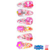 Picture of Luv Her Toys For Girls, 6pc Cute Hair Clips For Girls with Favorite Character Charms, Gifts Magical Confetti Hair Clips for Kids, Hair Accessories for Girls Ages 3+