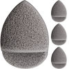 Picture of KOL Face Scrubber, Premium Charcoal and Vitamin E Infused Facial Cleansing and Exfoliating Pads for Daily Cleaning and Makeup Removal, 3 Count