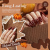 Picture of AZUREBEAUTY Brown Nail Polish Quick Dry Vegan Fall Nail Polish Natural Infinite Shine Nail Lacquer Salon-Quality for Women Girl Gift Set 1Pcs 0.34 fl oz