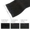 Picture of DOORES Hair Extensions Human Hair Natural Black 70g 12 Inch Wire Hair Extensions Natural Hair Extensions Invisible Hairpiece Wire Extensions Straight Secret Fish Extensions
