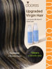 Picture of DOORES Hair Extensions Tape in Human Hair Balayage Natural Black to Light Blonde 18 Inch 20pcs 50g Real Tape in Human Hair Extensions Straight Skin Weft