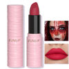 Picture of Yeweian Halloween Red Matte Lipstick, Red Lip Face Body Paint Stick, Cream Eye Black Stick for Baseball, Waterproof Long Lasting Lip Balm for Women, Goth Makeup Clown Makeup Sticks