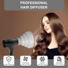 Picture of Collapsible Silicone Hair Dryer Diffuser - Travel and Easy Storage - Fit Nozzle Diameter D-1.575Inch to 1.968 Inch (4-5cm)