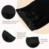 Picture of GOO GOO Wire Hair Extensions Human Hair, 1 Jet black Natural 20inch 140g, Invisible Wire Hair Extensions with Transparent, Seamless Fish Line Hairpiece