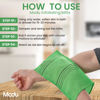 Picture of Modu 5 Pcs Korean Exfoliating Mitt Bath Washcloth 9.1 X 6 in-Asian Italy Towel (Large 5 Pcs Green)
