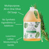 Picture of Brittanie's Pure Organic Castile Rosemary Peppermint Liquid Olive Soap Refill, 1 Gallon | Made with Natural Luxurious Oils, Vegan & Gluten Free Non-GMO, For Face, Body, Dishes, Pets & Laundry