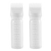 Picture of Pimoys Root Comb Applicator Bottle 6 Ounce, 2 Pack Hair Oil Applicator, Applicator Bottle for Hair Dye Applicator Bottle with Graduated Scale, White
