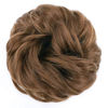 Picture of MORICA 1PCS Messy Hair Bun Hair Scrunchies Extension Curly Wavy Messy Synthetic Chignon for Women (Light Golden Brown 12#)