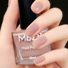 Picture of COSMOO Begie Nail Polish, 10ml Nude Quick Dry Nail Lacquer, Transparent Nail Art Varnish, 0.34 fl oz