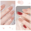 Picture of COSMOO Begie Nail Polish, 10ml Nude Quick Dry Nail Lacquer, Transparent Nail Art Varnish, 0.34 fl oz