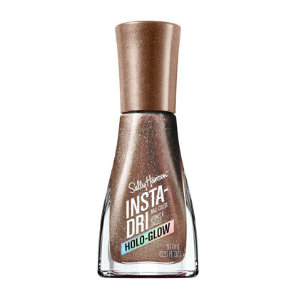 Picture of Sally Hansen Insta-Dri® Holo-Glow, On the Glow, Quick Dry, Long Lasting, Streak-Free Shine, Metallic Brown Nail Polish
