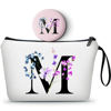 Picture of Women Gifts for Birthday, Makeup Bag, Maid of Honor Gifts, Gifts for Bride,bridesmaid, Sister Gifts, Friend Birthday Gifts for Women, Womens Birthday Gifts, Cosmetic Bag with Mirror,Christmas Gifts,M