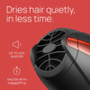 Picture of Professional Ionic Hair Dryer for Salon - 2200W Powerful Blow Dryer - Lightweight Travel for Normal & Curly Hair Includes Volume Styling Nozzle