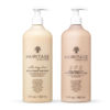 Picture of Hairitage Outta My Hair Gentle Daily Moisture Shampoo and SOS Deep Moisture Conditioner - 1 Liter Set, For hair types 1A-4C, With Jojoba Oil and Signature Fragrance