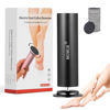 Picture of 1pc Professional Electric Foot File with 60 Pcs Sandpaper Discs,Electric Callus Remover for feet Pedicure Tool,Easy to Remove Cutin Dead Cracked Hard calluses (Black)