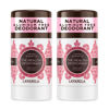 Picture of Lavanila Natural Aluminum Free Deodorant 2-Pack, Vanilla Grapefruit - The Healthy Deodorant for Men and Women, Solid Stick (2 Ounce Each), Vegan