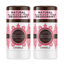 Picture of Lavanila Natural Aluminum Free Deodorant 2-Pack, Vanilla Grapefruit - The Healthy Deodorant for Men and Women, Solid Stick (2 Ounce Each), Vegan