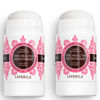 Picture of Lavanila Natural Aluminum Free Deodorant 2-Pack, Vanilla Grapefruit - The Healthy Deodorant for Men and Women, Solid Stick (2 Ounce Each), Vegan