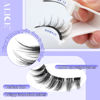 Picture of Magnetic Eyelashes with Applicator Reusable Magnetic Lashes without Eyeliner Natural Anime No Glue Needed Magnetic Lashes Manga Magnetic Eyelashes Kit by ALICE