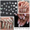 Picture of 4 Boxes Nail Rhinestones and Pearls Nail Charms, 11000 PCS Crystals Nail Gems and Rhinestones for Nails, Nail Jewels Nail Art Supplies Luxurious Nail Accessories for Women Nail Decorations
