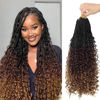 Picture of Goddess Box Braids Crochet Hair With Curly Ends 20 Inch Bohomian Box Braids Crochet Braids 8 Packs 3X Crochet Braids for Black Women (20 Inch (Pack of 8), T1B-33-30)………