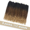 Picture of Goddess Box Braids Crochet Hair With Curly Ends 20 Inch Bohomian Box Braids Crochet Braids 8 Packs 3X Crochet Braids for Black Women………
