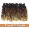 Picture of Goddess Box Braids Crochet Hair With Curly Ends 18 Inch Bohomian Box Braids Crochet Braids 8 Packs 3X Crochet Braids Synthetic Braiding Hair Extension for Black Women (18 Inch (Pack of 8), 4-30-27)……