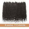 Picture of Goddess Box Braids Crochet Hair With Curly Ends 22 Inch Bohomian Box Braids Crochet Braids 8 Packs 3X Crochet Braids Synthetic Braiding Hair Extension for Black Women(22 Inch (Pack of 8), #4)…