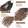 Picture of Goddess Box Braids Crochet Hair With Curly Ends 10 Inch Bohomian Box Braids Crochet Braids 8 Packs 3X Crochet Braids Synthetic Braiding Hair Extension for Black Women (10 Inch (Pack of 8), 4-30)……