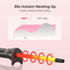 Picture of HIRAY 3/8 Inch Curling Iron,9mm Tiny Curling Wand,Ceramic Small Barrel Curling Iron with Adjustable Temperature,Fast Heating,for Short & Long Hair