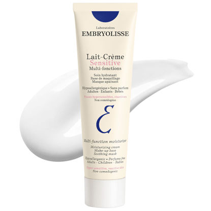 Picture of Embryolisse Lait Crème Sensitive Moisturizer. Hypoallergenic Face & Body Cream for All Skin Types With Aloe Vera & Shea Butter. Fragrance-Free & Suitable for Sensitive Skin, 3.38 Fl Oz