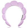 Picture of Ayesha Spa Headband for Women Sponge Headband for Washing Face Clouds Soft Hairband Makeup Headbands for Women Girls Shower Makeup Skincare (Purple)