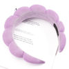 Picture of Ayesha Spa Headband for Women Sponge Headband for Washing Face Clouds Soft Hairband Makeup Headbands for Women Girls Shower Makeup Skincare (Purple)
