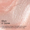 Picture of OPI RapiDry Stun n’ Done | Semi-sheer Soft Peach Shimmer Quick Dry Nail Polish | Vegan, Smudge Proof, Fast Drying