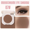 Picture of Single Nude Coffee Brown Matte Eyeshadow,Bright High Pigment Intense Monochrome Eye Shadow,Apply Makeup Easily,Matte Pressed Powder Single Eyeshadow,24 Hour Eye Makeup Longwear Waterproof,Blendable